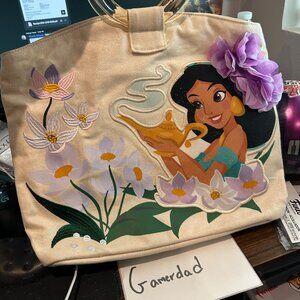 Disney Princess Swim Tote Bag Jasmine Aladdin for Beach Pool